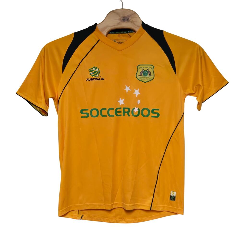 Australia Socceroos 2008/2009 Home Football Soccer Shirt Adult Size Small